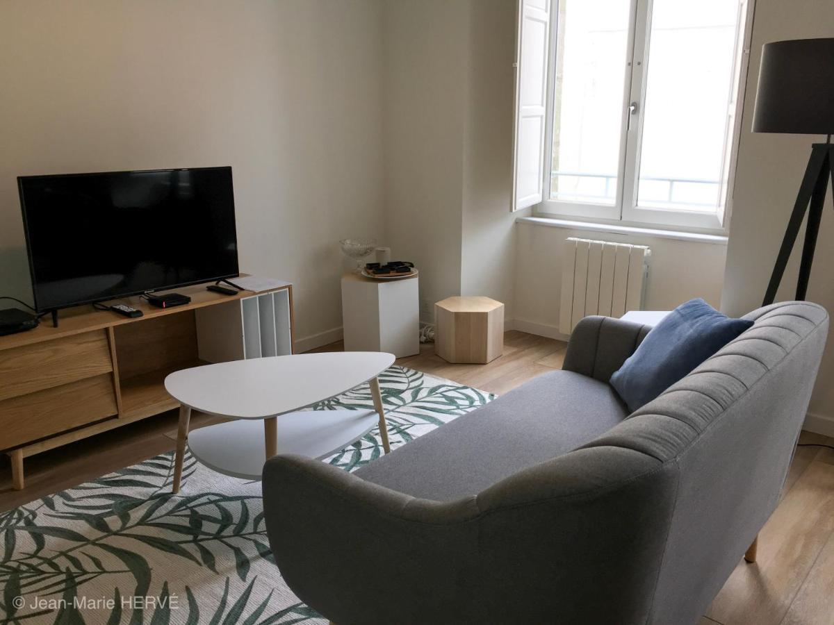 La Palmeraie - Appartement Classe 4 Etoiles - Hyper Centre Ville Quimper Exterior foto